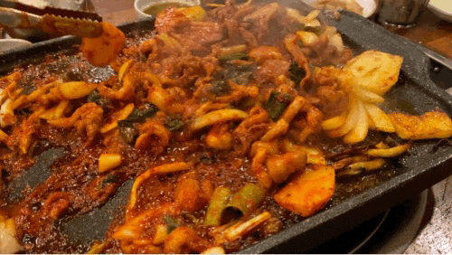  거여역 노포 맛집 '가야촌 유황오리' 오리주물럭 또 생각나는 맛