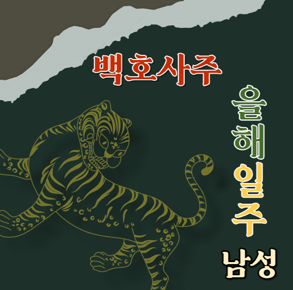  을해일주(乙亥) 남성에 대해 알아봅니다.
