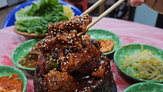  [여수 맛집] 삼합보다 갈비가 유명한 한꾼에 88 포차