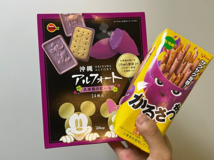 일본 오키나와 이온 몰 기념품 쇼핑 리스트 2탄 (소금 과자, 자색고구마, 파인애플 카스텔라)