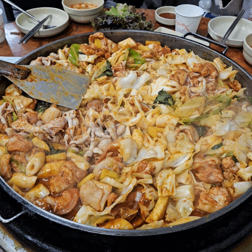  [춘천 맛집] 닭내장과 막국수 필수인 닭갈비 맛집, 학곡리막국수닭갈비