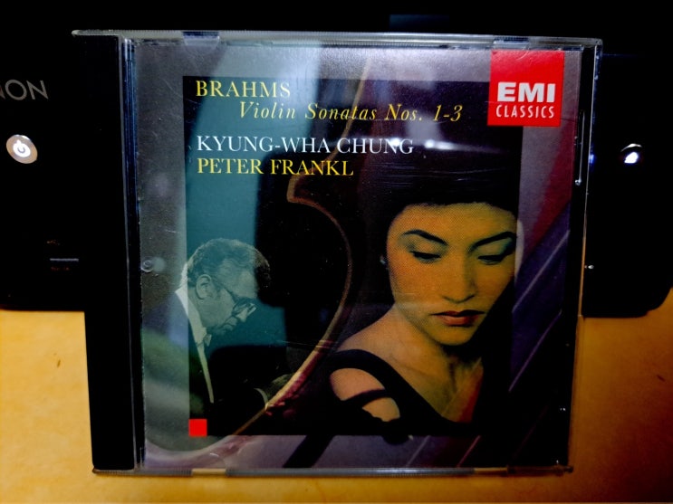 [음반] 브람스 바이올린 소나타 - 정경화, 피터 프랭클