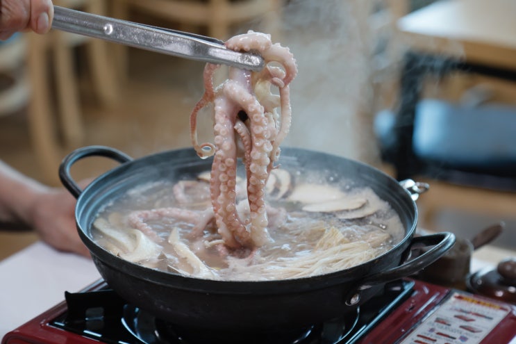  아름다운cc맛집 뜨끈한 갈낙전골