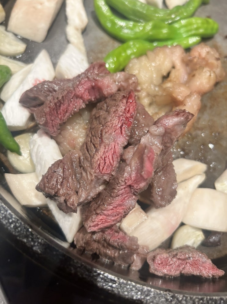  광명 한우 삼겹살 가격에 먹을 수 있는 가성비 한우 맛집 ㅣ 더 맛있는 한우