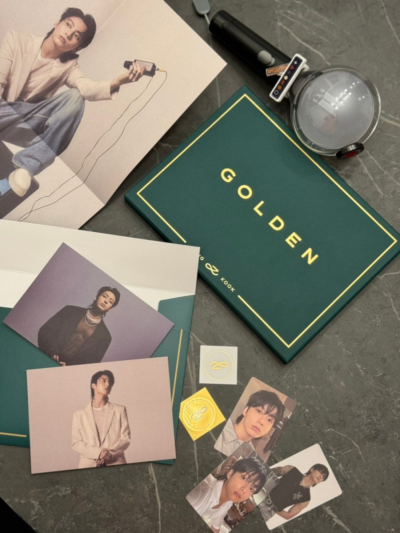 미국에서 정국 Golden 앨범 구입 후기/정국 골든 앨범 리뷰/골든 트랙 리스트