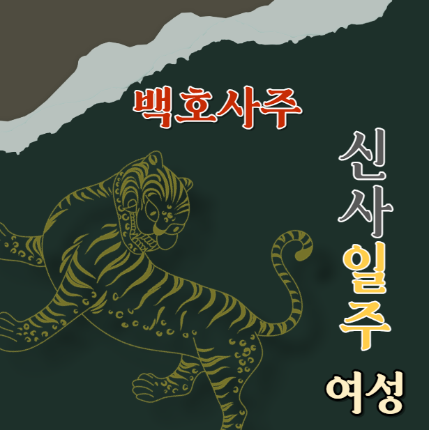  신사일주 辛巳 여성에 대해 알아봅니다.