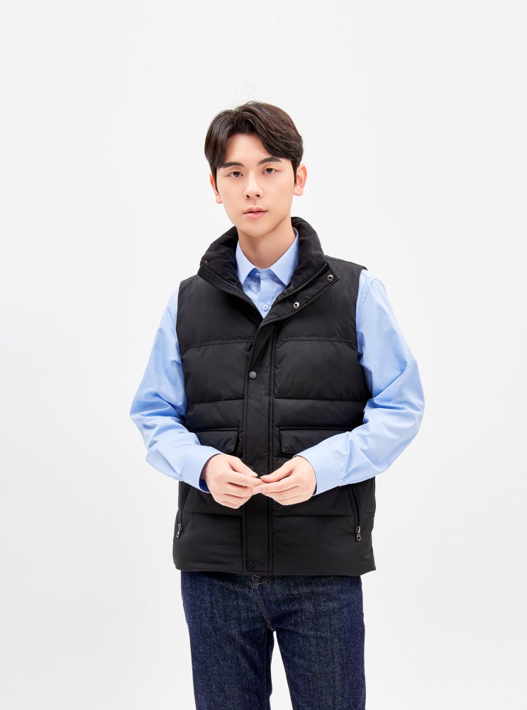  대구패딩 / 조끼패딩 겨울패딩 방한패딩 / 투 레이어 웰론 회사 단체 패딩 작업조끼 겨울 방한 작업복제작