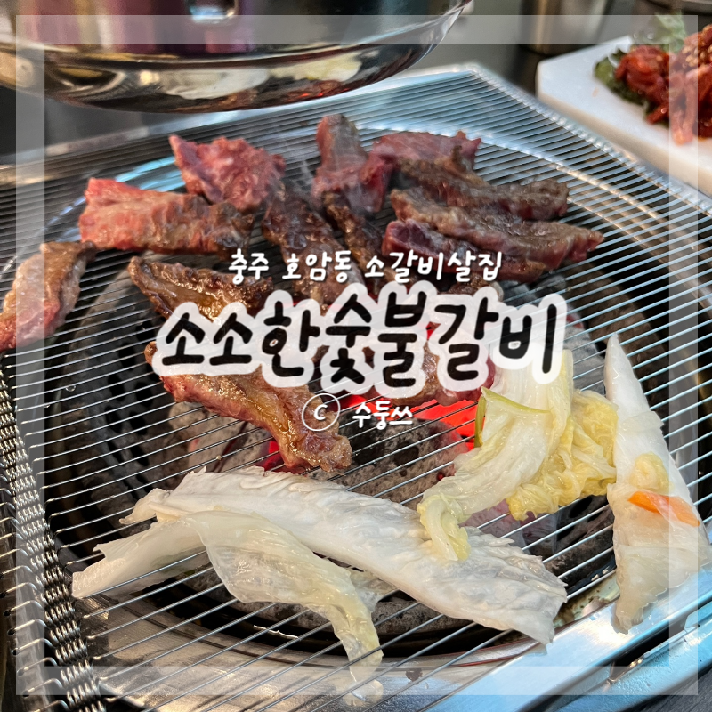 충주 가성비 좋은 소갈비살 맛집 호암동 소소한숯불갈비