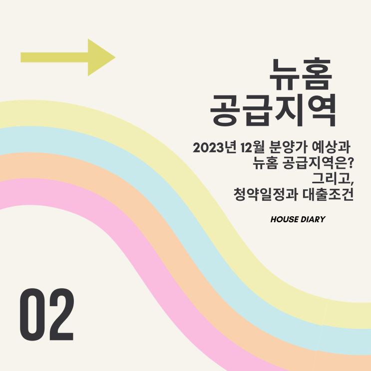  뉴홈 공급지역 및 분양가 그리고 대출조건 과 사전청약일정