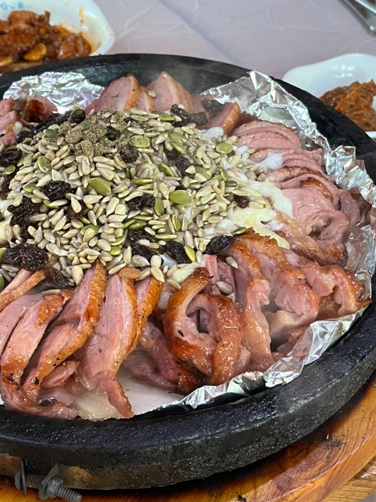  대구 팔공산 호수가애 오리고기 끝판왕 맛집