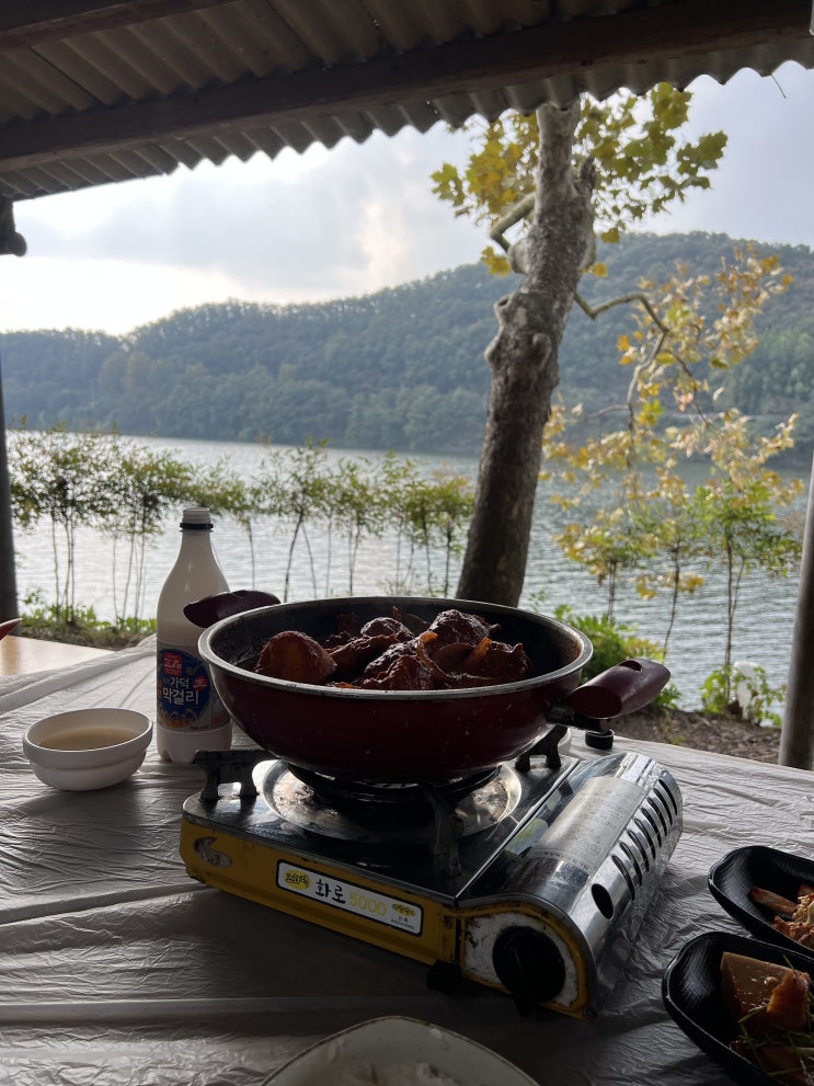  가는 재미가 있는 청주 근교 닭도리탕 맛집 [진천 쥐꼬리명당]