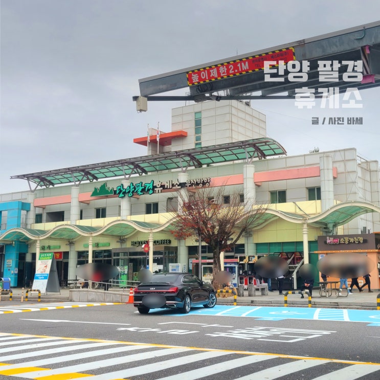  단양팔경 휴게소 부산방향 먹거리 야생화동산