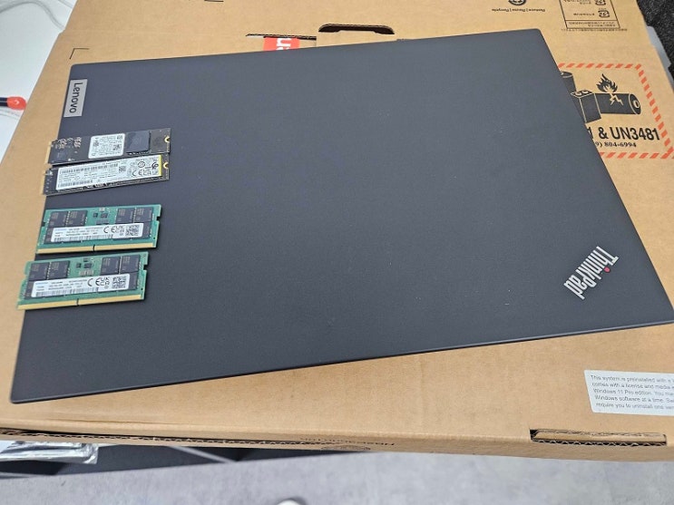 ThinkPad P15v Gen3 파트너사 공급건                            2023.11.10