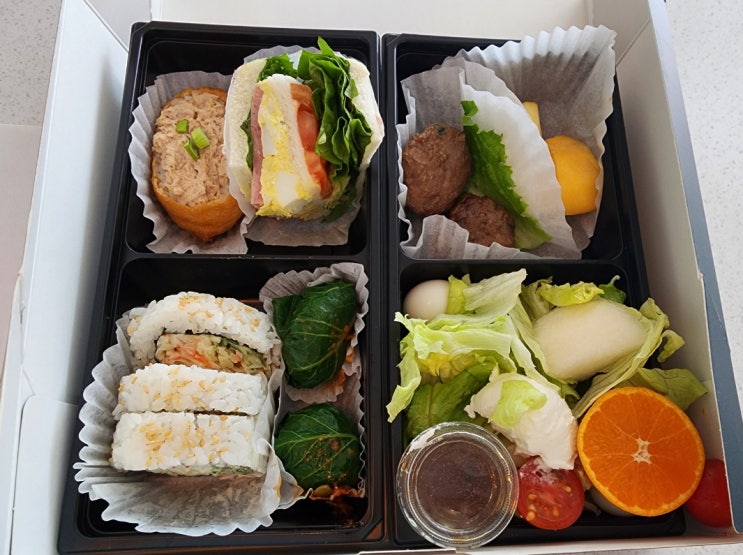  청주샌드위치 청주케이터링 행사도시락 한상모아도시락 청주본점 맛있어서 추천