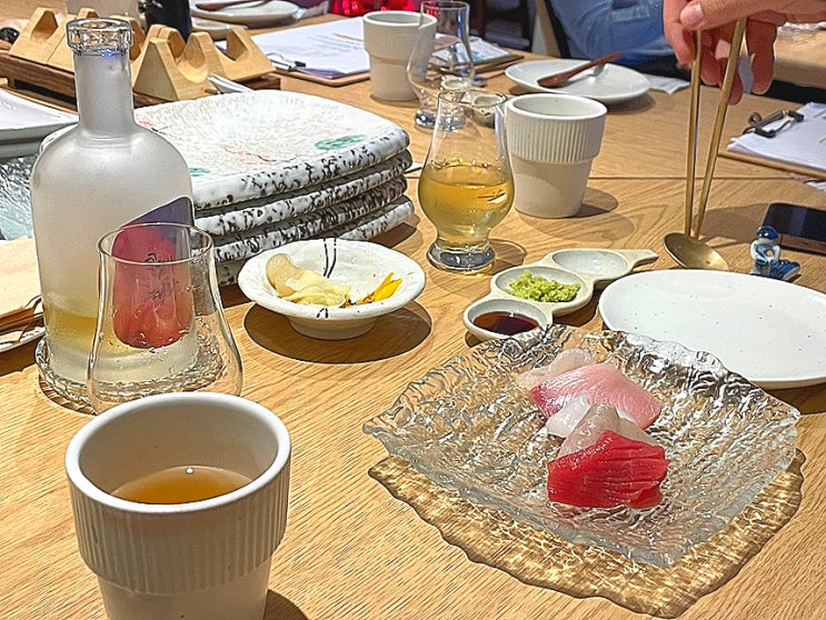  [올음] 사시미 오마카세와 전통주가 있는 성수의 숨은맛집!