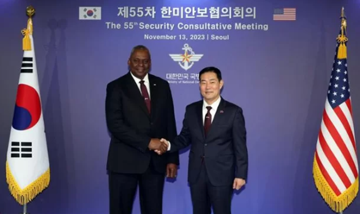 <b>한미</b>, '맞춤형억제전략' 10년만에 개정, <b>국방장관 SCM</b> 계기... 