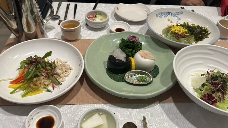  강남 한정식 코스 맛집 수담한정식 상견례 후기 - 대감상