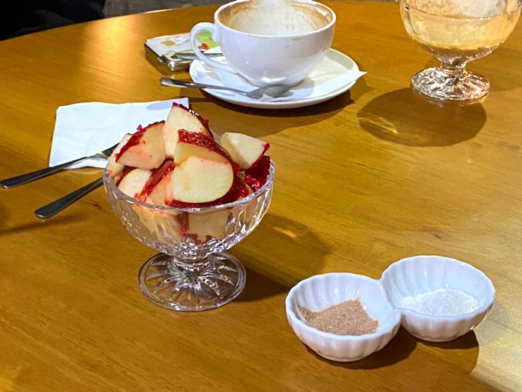  사과 탕후루맛집 hct카페