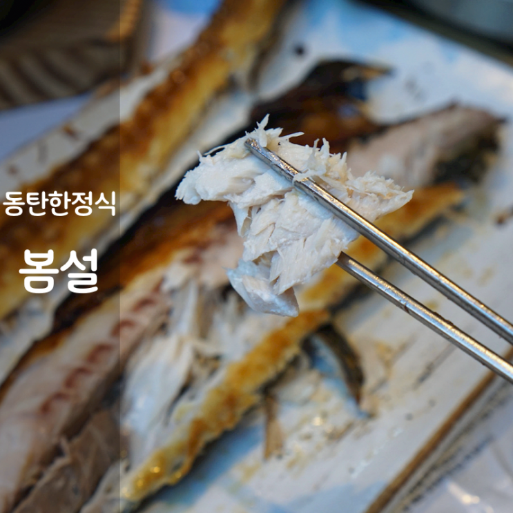  동탄 한정식 맛집 오산 봄설 점심 고등어 구이