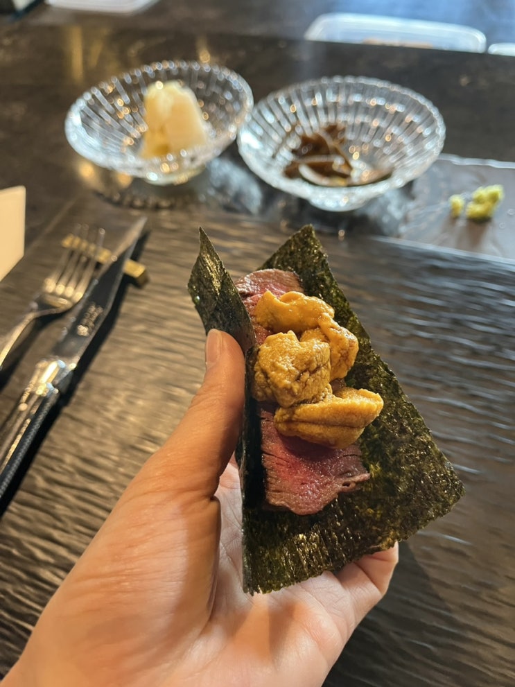  서울 한우 오마카세 추천 기념일 식당 마곡한우 우니크