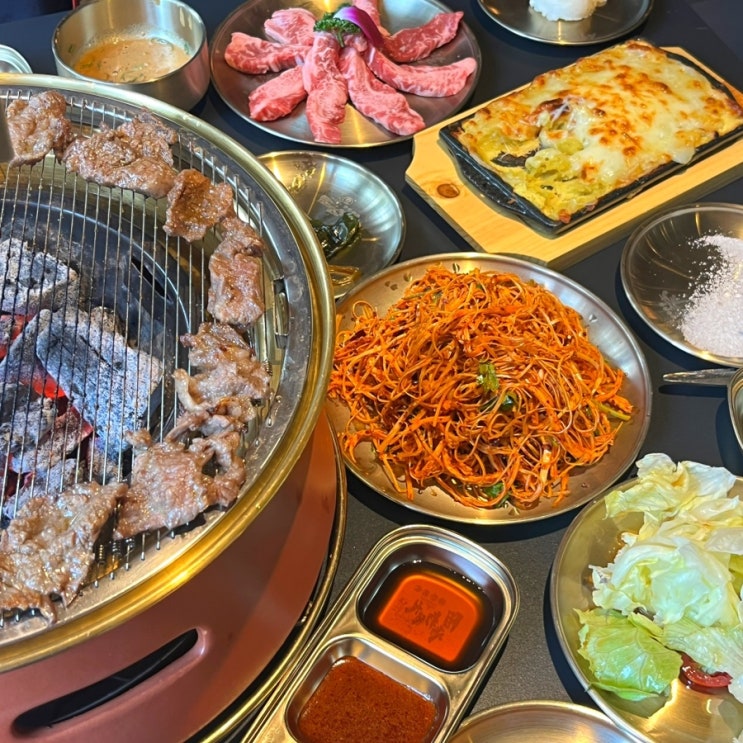  주차 가능한 대림동 차이나타운 맛집 고기집 추천, 서탑할매숯불구이