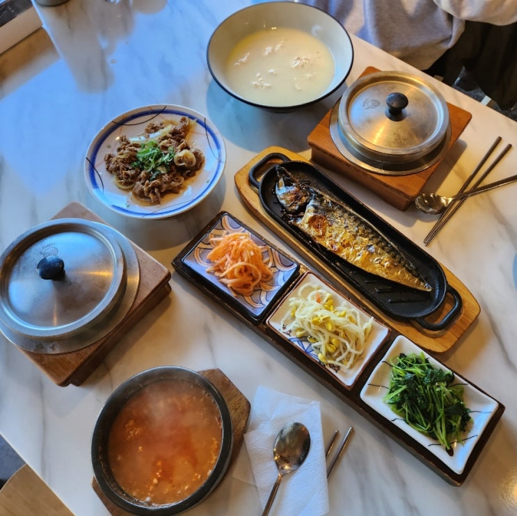  스파더스페이스 근처: 백중 기와야 순두부찌개!