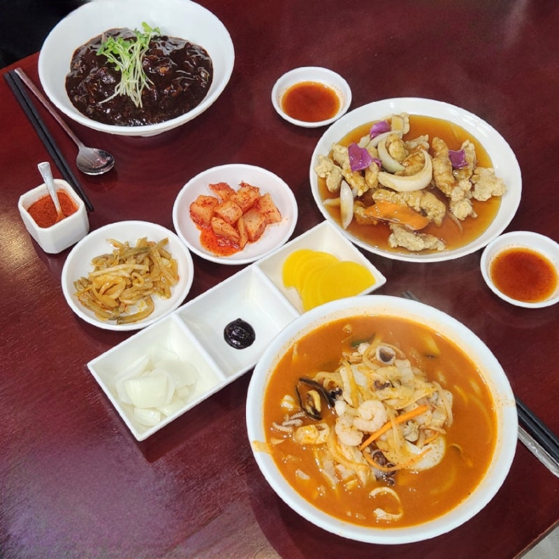 제주 중식당 짬뽕 맛집 래원