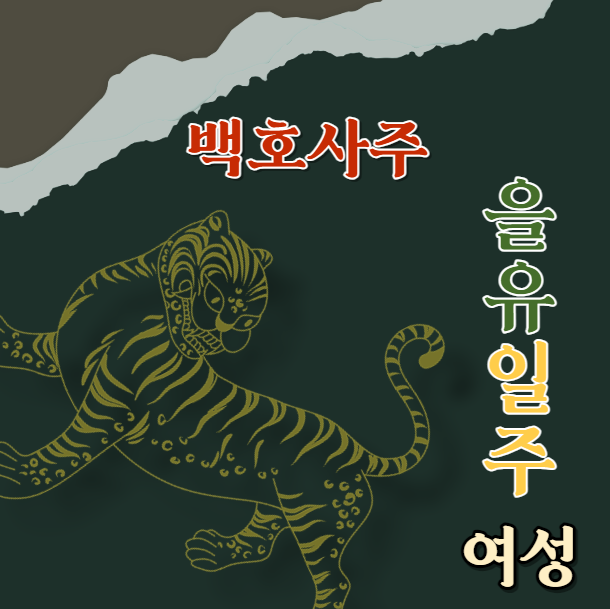  을유일주 乙酉 여성에 대해 알아봅니다.