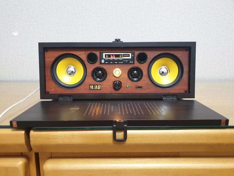 발렌타인 30년산 박스로 블루투스 스피커 만들기 DIY