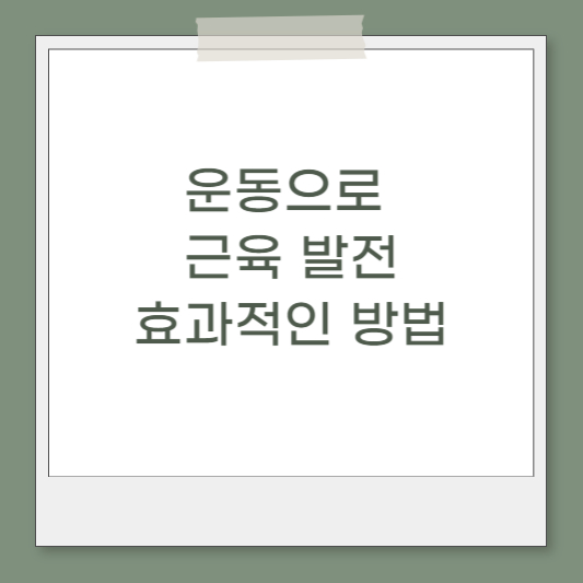  포항PT 점핑 운동으로 인간의 근육 발전에 효과적인 방법