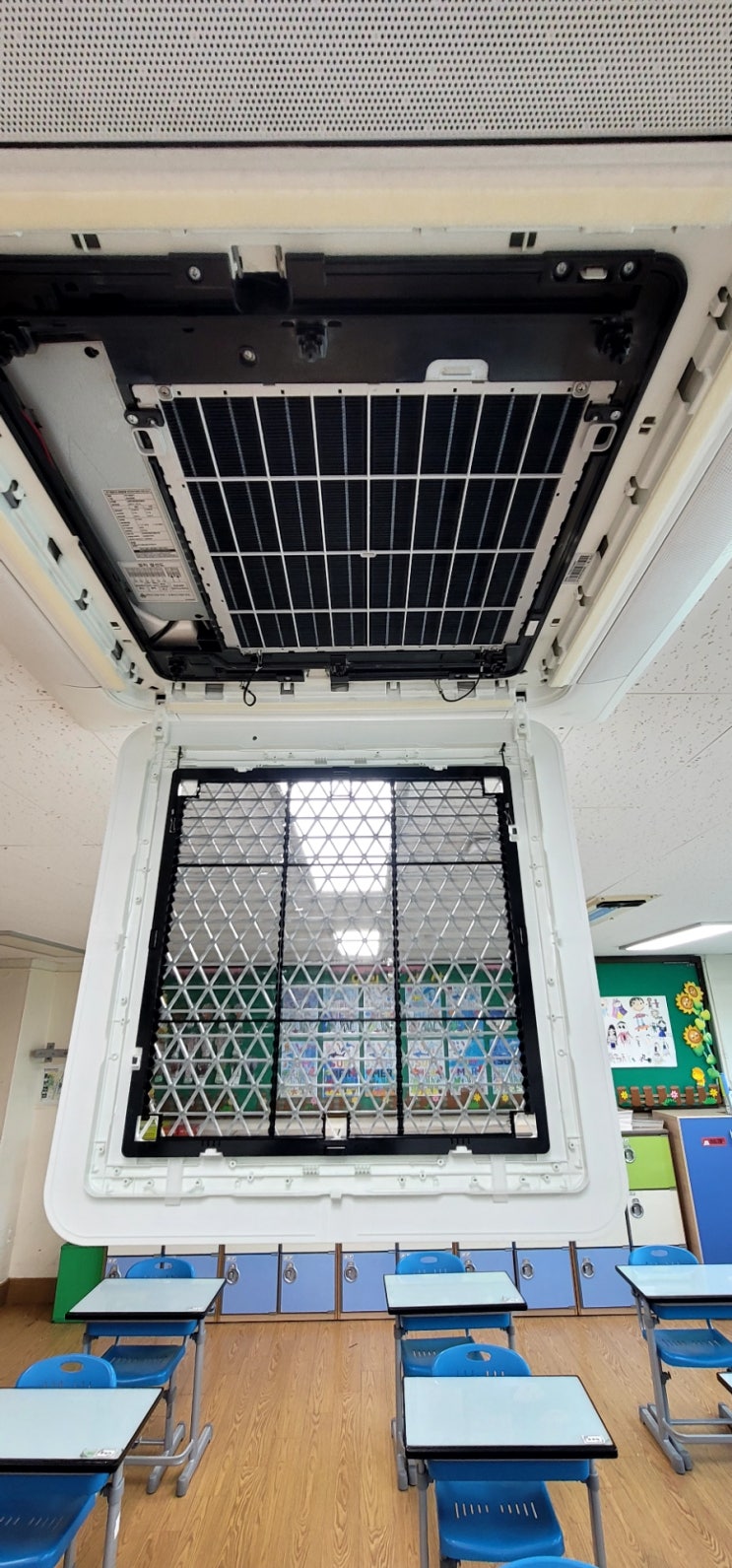 서울,인천 학교 냉난방기 시스템에어컨 필터 청소 / 공기 청정 필터 세척 연간 유지보수 관리 업체