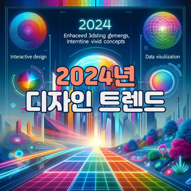  2024년 디자인 트렌드는 혁신과 창의성의 시대