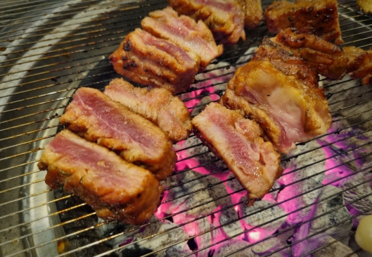 마초갈비 삼성동점 : 돼지갈비로 회식하기 좋은 고기집 (점심 식사 가능)
