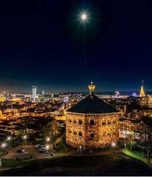  [북유럽3국] 스웨덴 예테보리(Gothenburg, 고덴버그) 최고의 역사적 건물, 하이킹은 덤! 하가지구 스칸센 크로난(Skansen Kronan)