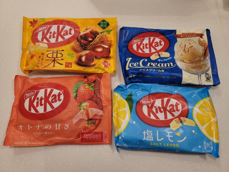  오사카여행 기념품 돈키호테 추천템 일본 킷캣 KitKat 솔트레몬 아이스크림 밤 딸기