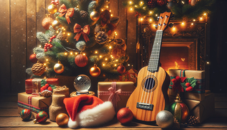 크리스마스 대표곡, 징글벨(Jingle Bells) 가사 및 우쿨렐레 악보