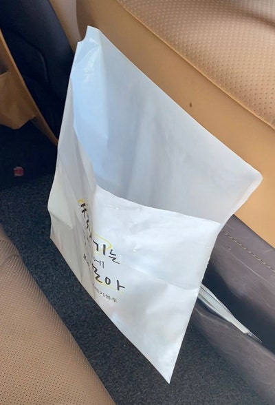  다이소 차량용 쓰레기봉투는 글쎄요