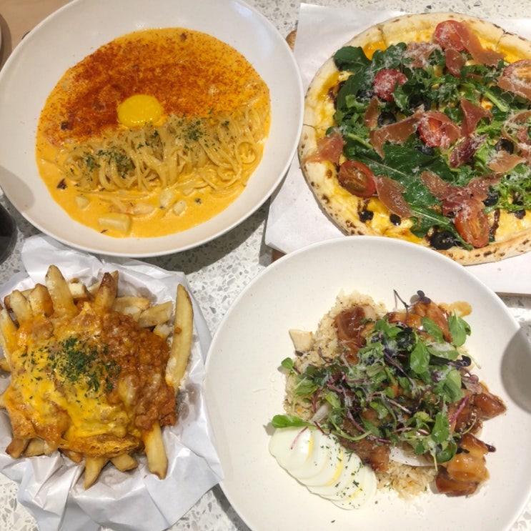  인천논현동카페 브런치빈 파스타 필라프 피자 맛집 킹정