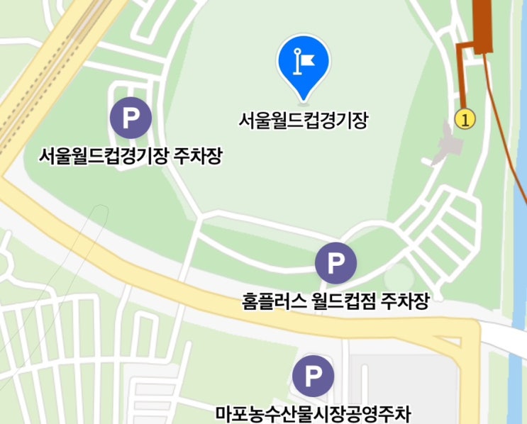 서울 상암 월드컵경기장 인근 주차장 및 주차비 안내