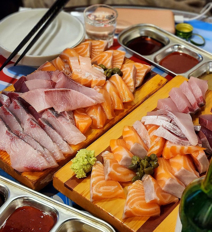  사당역 술집, 사당광안리 | 대방어 연어 육사시미 맛집