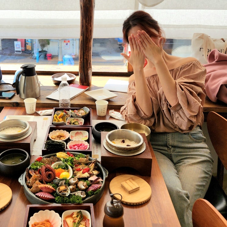  광안리 점심 맛집 오션뷰 미포집 주차