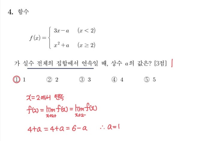 2024학년도 수능 4번 풀이