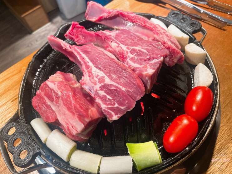  구워줘서 편하고 양고기가 넘 부드럽고 맛있는 대구 신천동 맛집 청년양고기 신천점