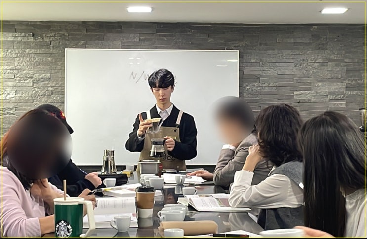  홍대바리스타학원 커피자격증 강규범 강사 추천해요