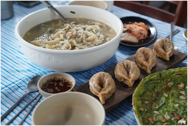  강화도 맛집 칼국수는 물론 만두 부추전도 맛있는 강화손칼국수 본점