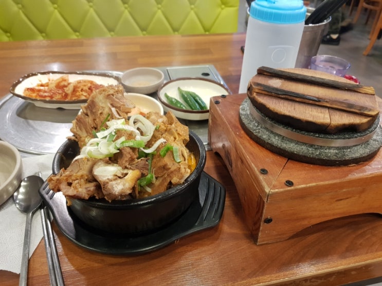  광천터미널근처 맛집 돌솥24시 왕뼈사랑