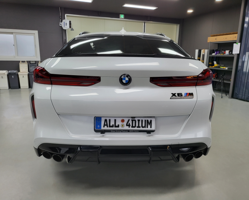 BMW G06 X6 M PPF 필름 제거 안전한 시공법과 주의사항 팁 방출 / [올포디움 천안아산 본점]