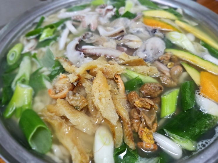  거창 맛집 마리해물칼국수 내돈내산 간단후기