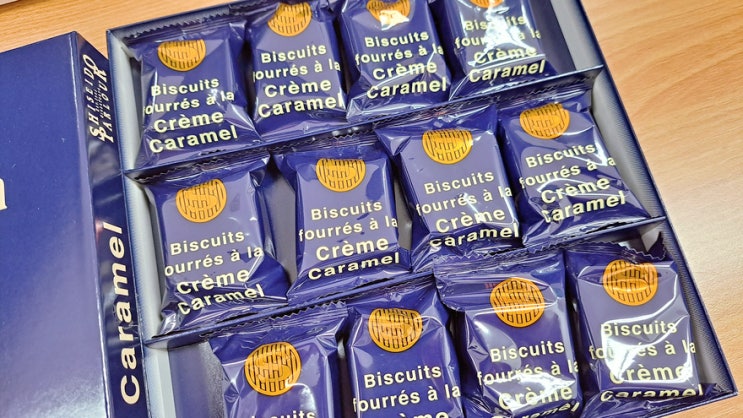 시세이도 팔러 양과자 소개, 라 가나슈와 Biscuits fourres a la Creme Caramel 시세이도 팔러 양과자 소개, 라 가나슈와 Biscuits fourres a la Creme Caramel