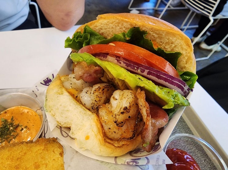  성수맛집 bd버거 새우패티가 특별한 곳